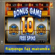 flamengo faz macumba